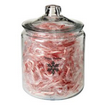 Half Gallon Glass Jar - Mini Candy Canes